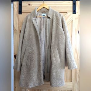 Teddybear Knee Length Coat